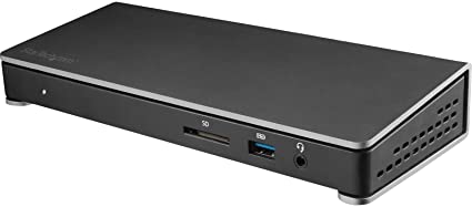 StarTech.com Thunderbolt 3 hbN/T_[{g3hbLOXe[V/4K60HzfAj^(DisplayPort TB3 USB-CΉ)/85W USB PD/6|[gUSB 3.0nu/SD 4.0J[h