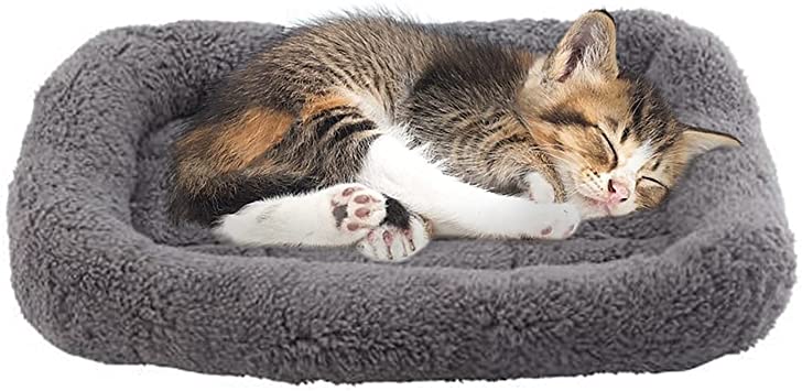 PETLESO ペット用 ベッド マット 犬猫 小動物用 丸洗い 滑り止め付き 2サイズ選べる S