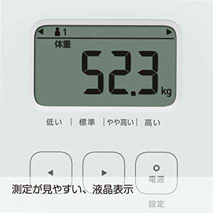 オムロン 体重 体組成計 カラダスキャン ホワイト HBF-212 3