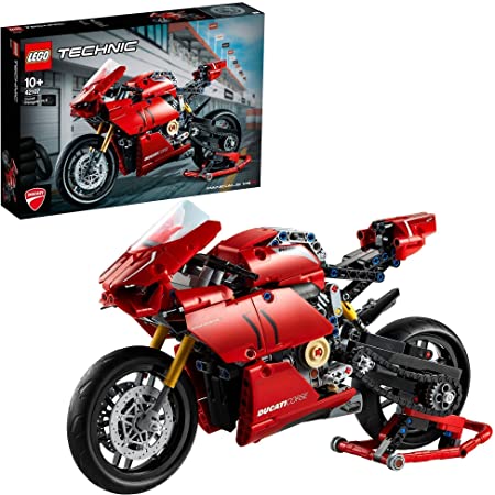 レゴ(LEGO) ドゥカティ パニガーレ V4 R モーターバイク コレクティブル スーパーバイク模型セット 10才以上向けおもちゃ 42107