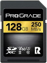 ProGrade Digital (プログレードデジタル) SDXC UHS-II V60 GOLD 250R メモリーカード 正規輸入品 (128GB)
