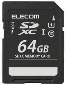 エレコム SDXCメモリカード 64GB Class10 M