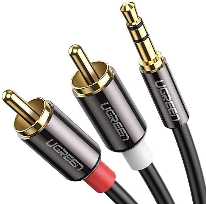 Ugreen 3.5mm ステレオミニプラグ to 2RCA