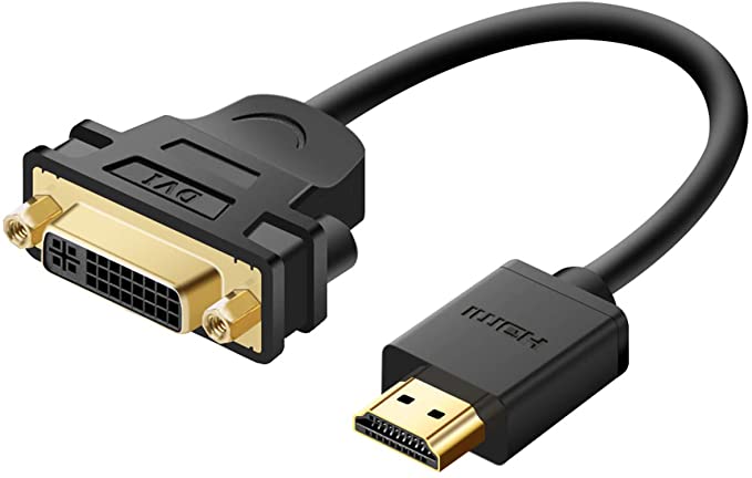 UGREEN HDMI DVI ϊP[u o` DVI24+5 DVI-I IX-X PC/PS3/TV BOX/Projector/Display/HDTV 1080PΉ bL 20cm