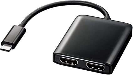 TTvC USB Type-C MSTnu(DisplayPort Alt[h) Type-CIX()-HDMIX 2|[g(o) AD-ALCMST2HD