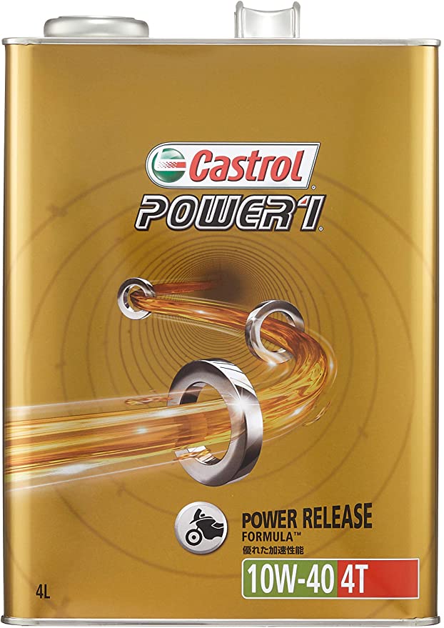 JXg[ GWIC POWER1 4T 10W-40 4L ֎4TCNGWp MA Castrol