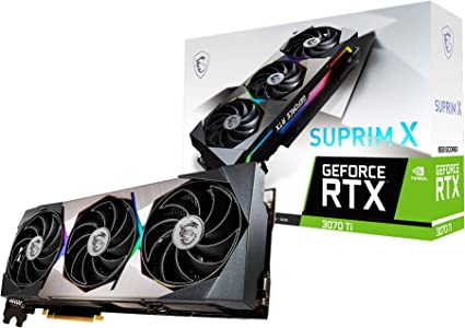 MSI GeForce RTX 3070 Ti SUPRIM X 8G グラフィックスボード VD7700