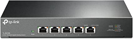 TP-Link 5ポート 全ポート10G対応 10G マルチギガビット アンマネージ プラグ プレイ スイッチングハブ TL-SX105