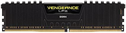 CORSAIR DDR4 デスクトップPC用 メモリモジュール VENGEANCE LPX Series ブラック 16GB 2枚キット CMK32GX4M2A2666C16