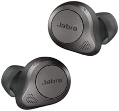 Jabra 完全ワイヤレスイヤホン アクティブノイズキャンセリング Elite 85t チタニウムブラック Bluetooth® 5.1 マルチポイント対応 2台同時接続 外音取込機能 専用アプリ マイク付 セミオープンデザイン ワイヤレス充電対応 最