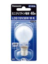 パナソニック (5個セット) LDS110V36W W K ミニクリプトン電球 E17