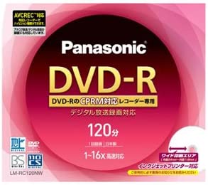 pi\jbN DVD-RfBXN 4.7GB(Ж120) LM-RC120NW