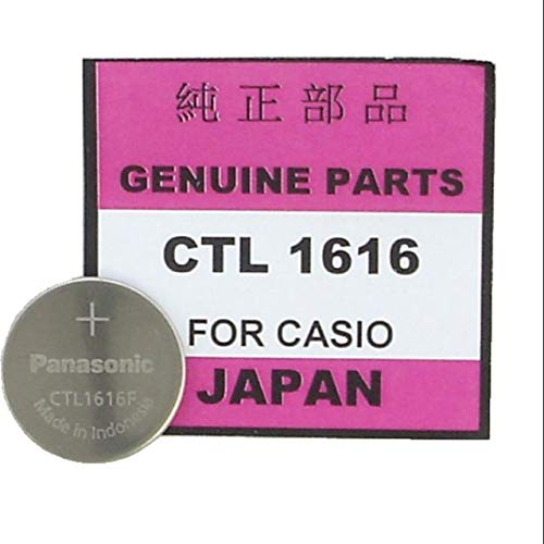 Panasonic CTL1616 Solar Rechargeable CTL 1616 Battery Replacement Watch Cells Casio 並行輸入