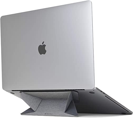 MOBO m[gp\R X^h ܂肽 \ Macbook Pro Ȃ 11.6-15.6C`̃m[gp\R܂őΉ ORIGAMI STAND Cg O[ AM-OSLT-LG