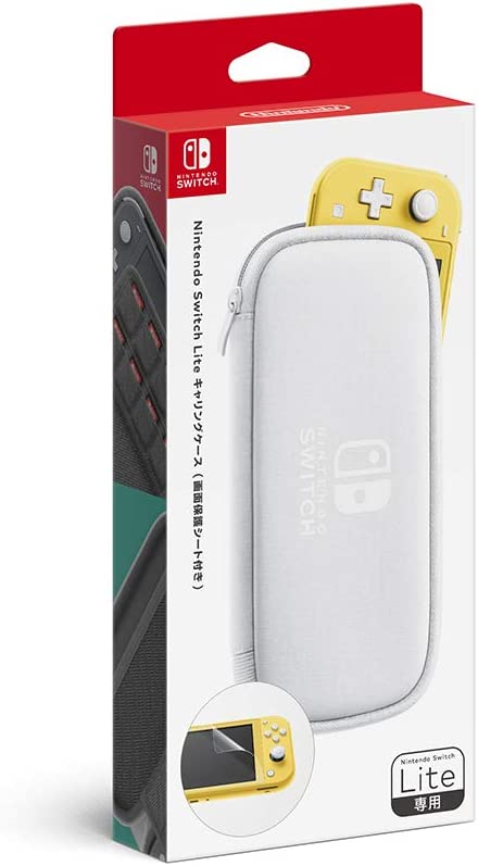 任天堂純正品 Nintendo Switch Liteキャリングケース(画面保護シート付き)