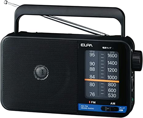 朝日電器 ELPA(エルパ) AM/FMポータブ