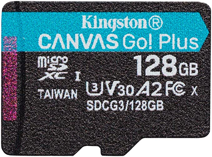 キングストン microSD 128GB 170MB/s UHS-I U3 V30 A2 Nintendo Switch動作確認済 Canvas Go Plus SDCG3/128GB 永久保証