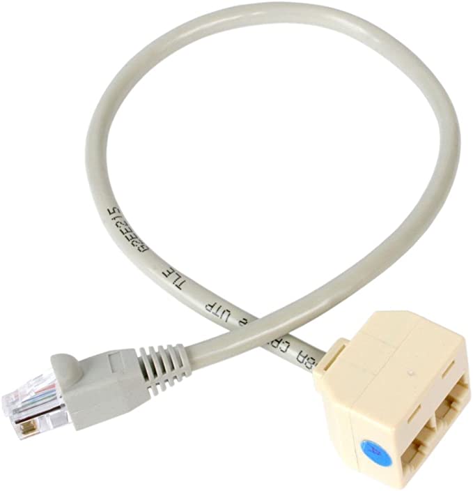 StarTech.com RJ45⥸顼ʬץå LAN֥ʬԥץ 1x RJ45  - 2x RJ45 ᥹ RJ45SPLITTER