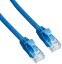 쥳 LAN֥ CAT6A 20m ޤɻߥͥ cat6aб 餫 ֥롼 LD-GPAYC/BU20