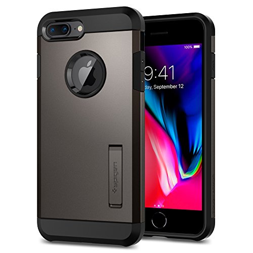 Spigen iPhone8 Plus P[X / iPhone7 Plus P[X ČRMILKi擾 ϏՌ X^h@\ ^t A[}[2 055CS22244 (K^)