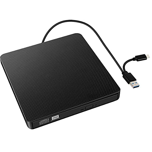 外付CD DVDドライブ USB3.0/Type Cポート