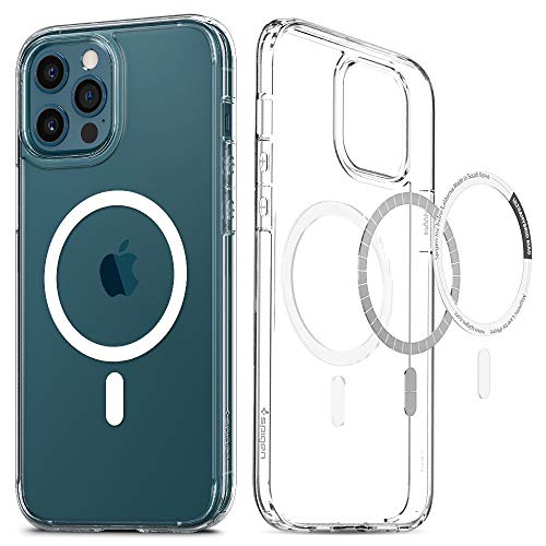 Spigen iPhone12 Pro Max 用 ケース MagSafe対応 マグネット搭載 黄変なし 2重構造 米軍MIL規格取得 耐衝撃 すり傷防止 マグセーフ 適用カバー ワイヤレス充電対応 ウルトラ ハイブリッド マグ ACS02622 (ホ