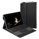Spigen マイクロソフト Surface Go ケース バンド ポケット付き スタンド 機能 マグネット式 フラップ 手帳型 PUレザー PC ハード 二層...