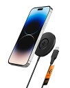 Spigen ArcField (MagFit) MagSafeΉ CX[d 7.5W CX }Olbg RpNg USB-C P[ǔ^ iPhone 14 iPhone 13 Pro Max 13 Mini 12 P