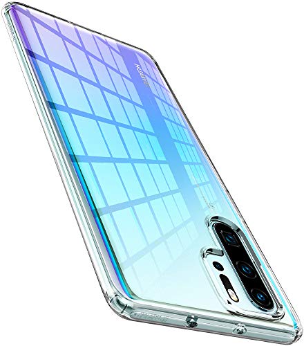 Spigen HUAWEI P30 Pro P[X HW-02L Ή TPU S NA ^ y ɂݖh~ Lbh NX^ L37CS25726 (NX^ NA)