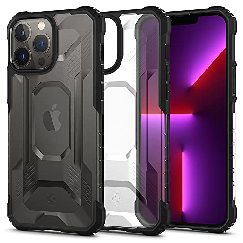 Spigen iPhone 13 Pro Max P[X TPU op[ ČRMILKi擾 ϏՌ Jی jg tH[X ACS03227 (}bg ubN)