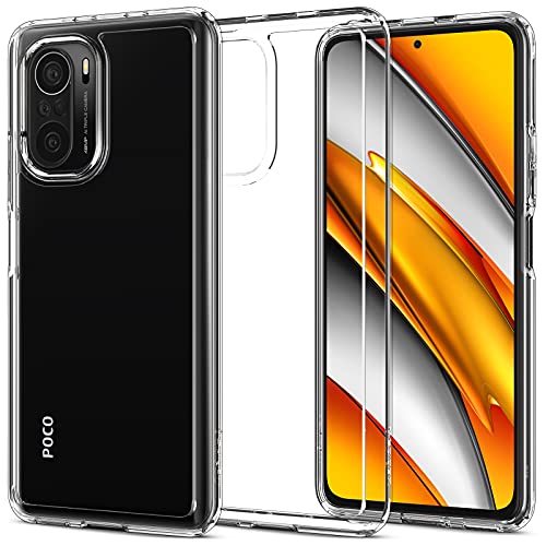 Spigen Redmi K40 ケース Redmi K40 Pro+ / Redmi K40 Pro 対応 全透明 クリア TPU バンパー 米軍MIL規格取得 耐衝撃 すり傷防止 ワイヤレス充電対応 ウルトラ ハイブリッド ACS03142 (クリ