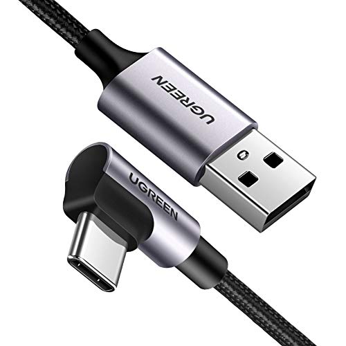 UGREEN USB Type C P[u LiC҂ 3A}[d Quick Charge 3.0/2.0Ή 56KWX^ Xperia XZ XZ2A S9 S8ALG G5 G6 V20Ή (0.5m)