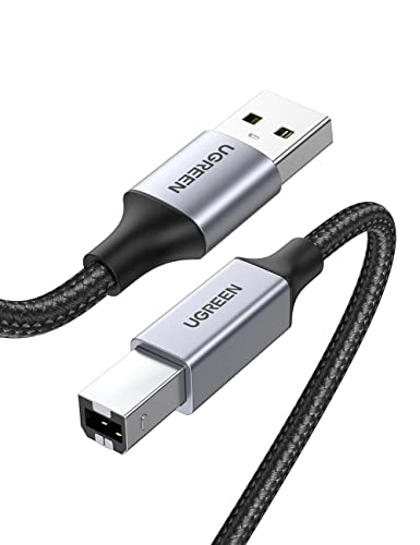 UGREEN v^[P[u 1m USB2.0 Type B P[u ϋv iC҂ Canon/Epson/Brother/HPȂǂ̃v,XLi[,sAm,DAC ɑΉ ̂قUSB(B^Cv)@