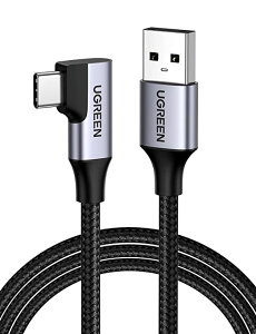 UGREEN usb c ֥ L 0.5M USB 3.0 ® 5Gbps ǡž ʥԤ ѵ Xperia Galaxy S21 S20 S10 S9 A51 A71, PS5 ȥŬ