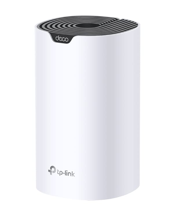 TP-Link メッシュ Wi-Fi システム 無線LAN AC1900 1300+600Mbps WiFi ルーター デュアルバンド 中継器 Deco S7 1ユニット ホワイト