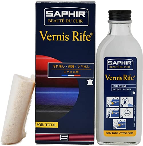 サフィール SAPHIR ヴァーニスライフエナメルローション 100ml ヴェルニ 汚れ落とし ツヤ バッグ ハイヒール お手入れ 保護 9550404 ニュートラル HTRC3 ユニセックス大人