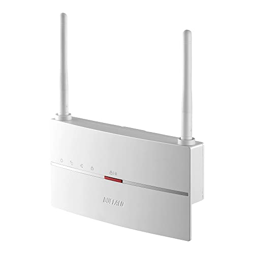 バッファロー WiFi 無線LAN 中継機 Wi-Fi 5 11ac 866 + 300Mbps コンセント直挿し/据え置き可能モデル 日本メーカー iPhone 14 / 13 / 12 / iPhone SE (第二世代) メーカー動作確認済み