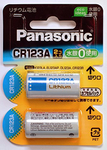 pi\jbN Panasonic Jp`Edr CR123AW 2P