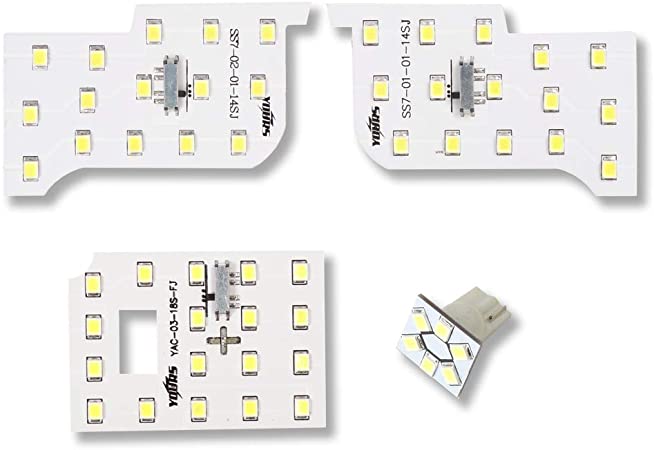 YOURS(ユアーズ) E13 ノート 専用 LED ルームランプ セット 減光調整付き (専用工具付) NOTE 日産 ニッサン NISSAN 2 M