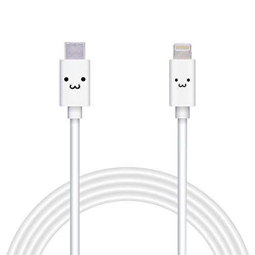 エレコム Type-C to Lightningケーブル (USB PD対応) ライトニング iPhone 充電ケーブル スタンダード iPhone SE3 / SE2 / 14 / 13 / 12 等対応 Apple認証品 2m ホワイトフェ