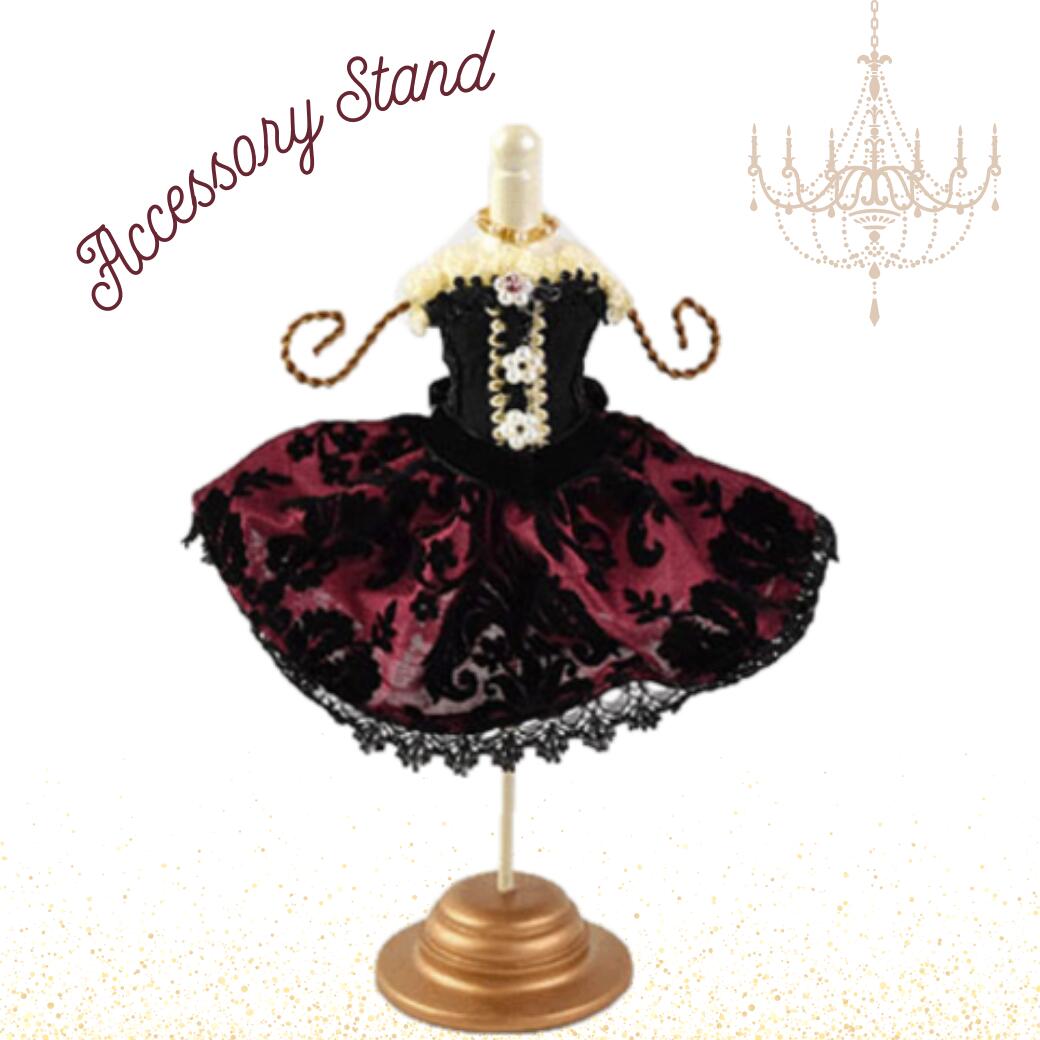 アクセサリースタンド トルソー ボルドー アラベスク 姫雑貨 エレガント雑貨 インテリア小物 ギフト ラッピング 女性 プレゼント