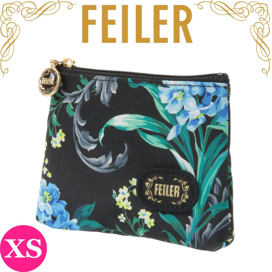 フェイラー ポーチ 正規品 FEILER XSサイズ ファイユポーチ エーデルブラウ ブラック リップケース 高級 ブランド ギフト プレゼント 女性 人気 ラッピング対応 誕生日 お礼 お返し お祝い