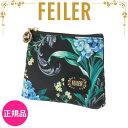 フェイラー ポーチ 正規品 FEILER XSサイズ ファイユポーチ エーデルブラウ ブラック リップケース 高級 ブランド ギフト プレゼント 女性 人気 ラ...