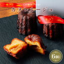 Cannelé Rouge カヌレルージュ 福島県 6枚入り フランス 焼き菓子 洋菓子 プレゼント 贈り物 スイーツ オシャレ 林檎 カヌレ