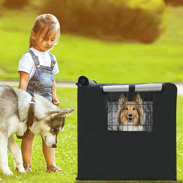 うさぎ 猫 ケージカバー 犬用 犬用ケージカバー ペットサークルカバー ペットサークルカバー 窓付き 防水 カバー 防寒 ケージ 防風 猫用 鳥 ケージカバー サークルカバー ファスナー付き 犬 通気性 日差しよけ 取り付け簡単 折りたたみ 収納便利 ペット用品 冬寒さ対策