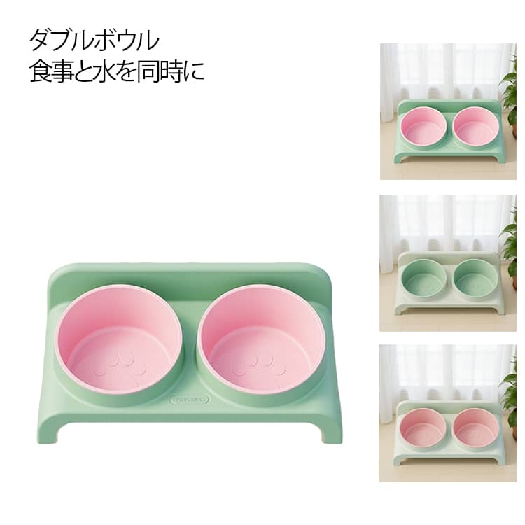 食器 傾斜 ダブルボウル 食器 転倒�