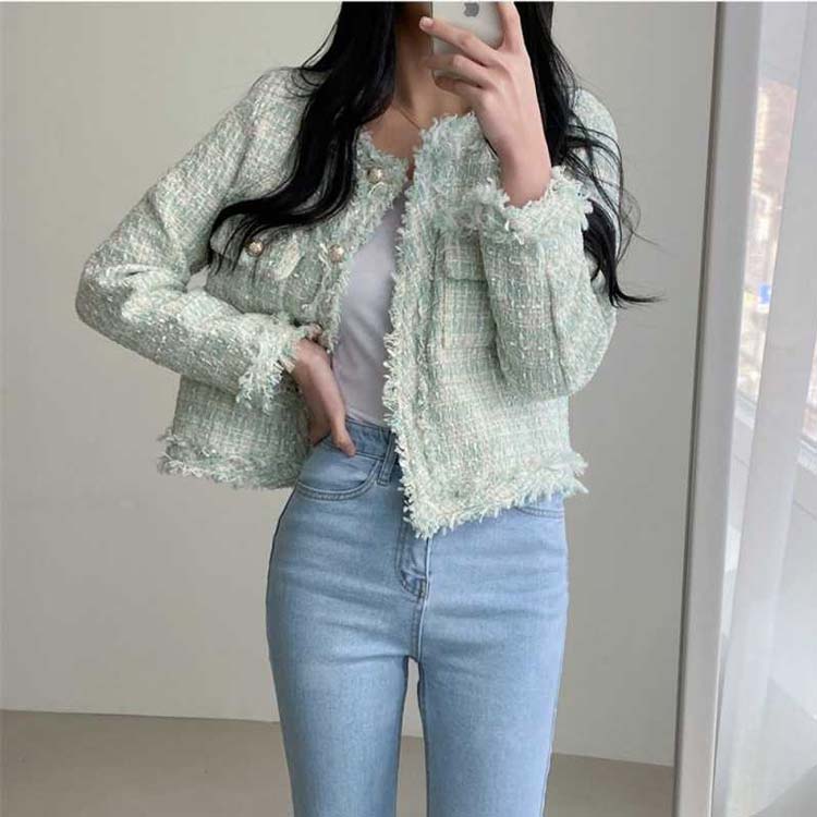 春 ノーカラー ショート丈 冬 服装 白 黒 レディース 入学式 ノーカラージャケット ツイードジャケット ショート ショートジャケット ツイードジャケット 卒業式 入園式 結婚式 セレモ二ー フォーマルジャケット 秋 20代 30代 40代 50代 大きいサイズ M L