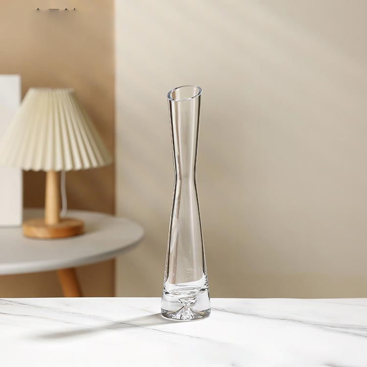 ガラス 花瓶 おしゃれ 透明 花器 フラワーベース 食卓 25cm 20cm 15cm 玄関 円柱 北欧 水栽培 新生活 リビング 寝室 雑貨 書斎 花瓶 インテリア 花びん 窓辺 生花 造花 植物 新築祝い 引っ越し祝い 結婚祝い 敬老の日 ギフト かわいい 小さい [2]