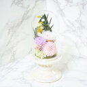プリザーブドフラワー 仏花 白蓮(はくれん) お供え 仏花 お彼岸 仏壇 お悔やみ ペット 花 ブリザードフラワー 贈り物 初盆 御供 仏壇用 喪中 供花 葬儀...