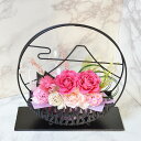富士山 和風 花 プリザーブドフラワー アレンジメント 春那 ブリザードフラワー 贈り物 ギフト 誕生日祝い 結婚祝い 還暦祝い プレゼント フラワーギフト 2024